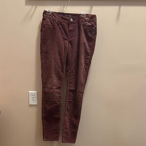 Silver Jeans Women's Plum Corduroy Suki Jeggings